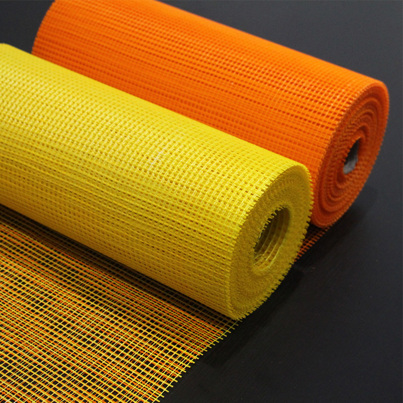 Quality hot sales many colors Alkaline resistant Glass fiber for mosaic grid mesh roll net for sale
