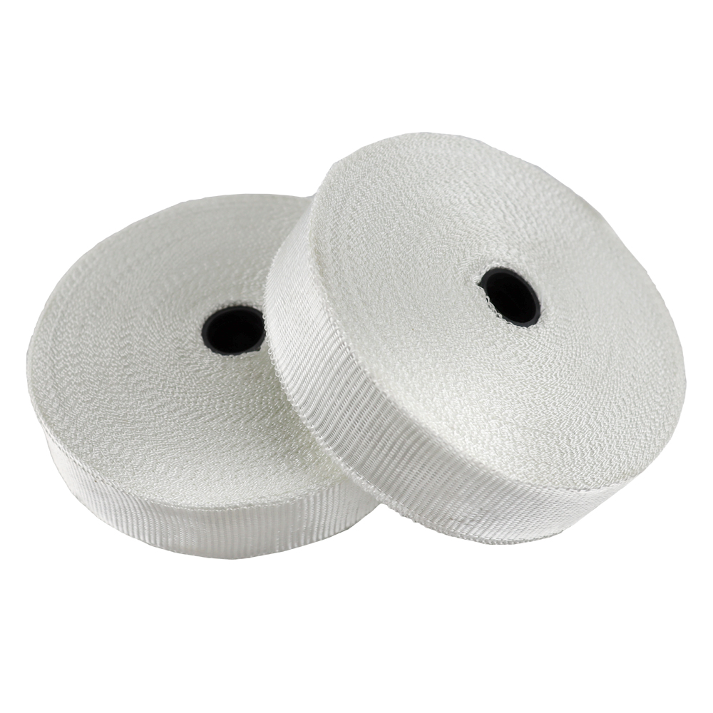 Quality High Strength Fiberglass Insulation Tape Felt Strap Ribbon For Power Cable Winding Filling Glass for sale