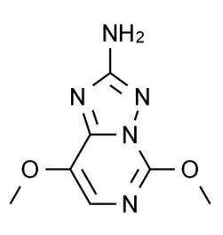 Quality good price 2-Amino-5,8-dimethoxy-[1,2,4]triazolo[1,5-c]pyrimidine CAS NO.219715-62-5 in stock for sale