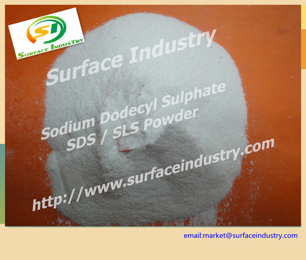 China Fine foaming Sodium Dodecyl Sulfate ,SLS / SDS / K12 Powder and Liquid on sale