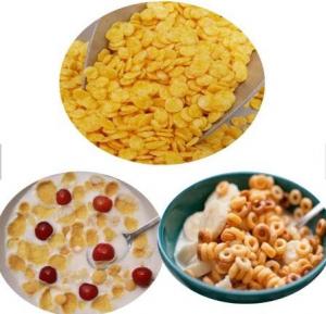 Quality Big Capacity Corn Flakes Production Line / Breakfast Cereals Process Line for sale