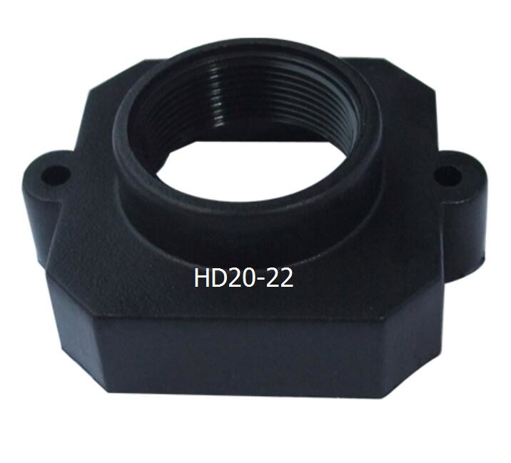 Buy Plastic M12x0.5 mount Lens Holder, 22mm fixed pitch holder for board lenses, height 8.3mm at wholesale prices