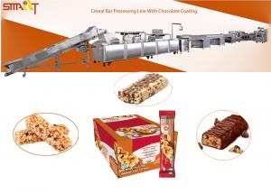Quality 540mm 300kg/H Dry Fruit Bar Processing Line With Chocolate Coating for sale