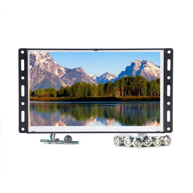 Quality Metal Open Frame with 7 Inch Industrial LCD screen monitor,LCD open frame video player for sale