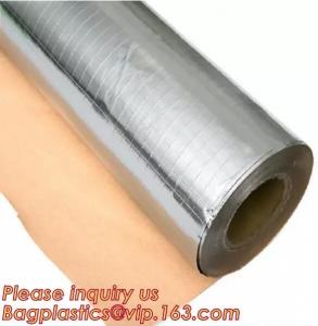 Quality Aluminum Foil-Scrim-Kraft Paper Facing insulation material for building construction,radiant barrier laminated woven clo for sale