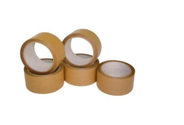Quality High Temperature Resistant Tape , Strong Sticky Kraft Paper Sealing Tape For Carton for sale