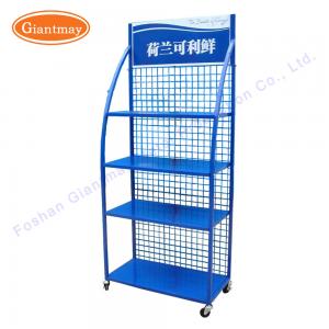China Wire Grid Back Haing Metal Shop Shelving Display Shelving on sale