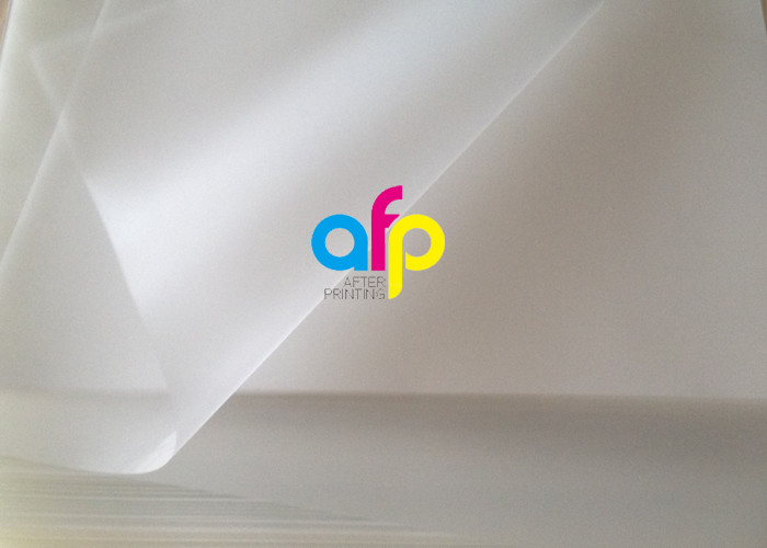 Transparent Pouch Laminating Film Sheets For Picture / ID Card Protection