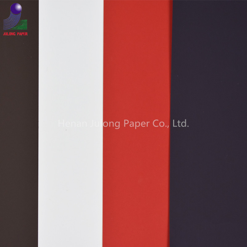 Quality soft touch decorative color flocking paper for sale