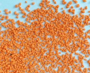 Quality coloful SSA orange granule color speckles for detergent powder for sale