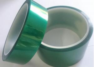 Quality PET film Dark Green High Temperature Resistant Tape Masking Insulation No Printing for sale