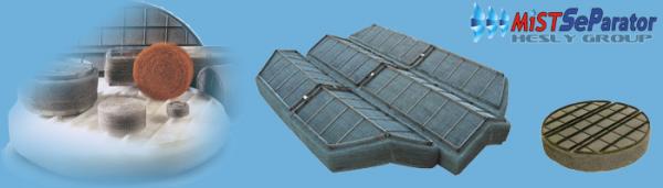 wire mesh demister pad