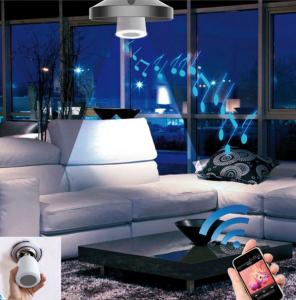 Quality Remote control led bulb with bluetooth speaker for sale