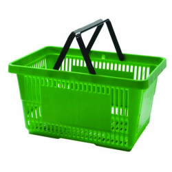 Quality Superbasket Rolling Shopping Baskets / Carts with Four Wheels Model-55L, 580x390x450mm for sale