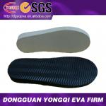 Textured EVA sheet for shoe soles