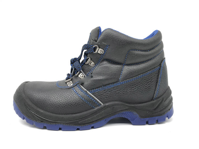 Quality Kevlar Steel Gluing Industrial Work Boots Midsole Protection With Blue Tongue Lining for sale
