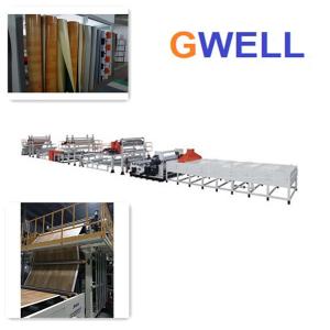 Quality PVC Plastic Floor Production Machine PVC Flooring Leather Extrusion Line Twin screw extruder for sale