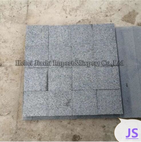 Jiashi Grey Granite Paving Stone 100X100X100mm for Garden/Lnadscape/Driveway