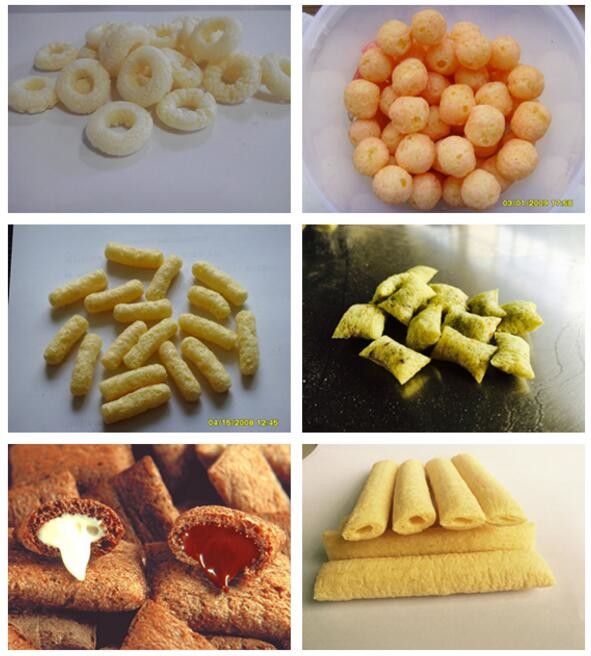 Quality Potato Snack Food Extruder Machine , Corn Snack Food Processing Machinery for sale