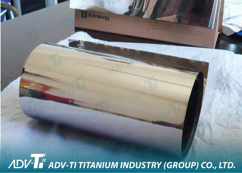 Quality Pure Titanium Cold Rolling Coil For Medical Gr1 / Gr5 / Gr9 / Gr12 / Gr7 for sale
