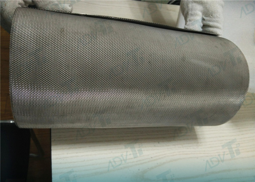 Quality Customized Aerospace And Oil Expand Titanium Mesh Bright Silver for sale