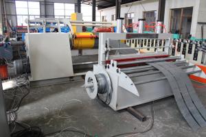 China 1250mm Metal Steel Coil Ppgi Cut To Length And Slitting Line Machine High Efficiency on sale