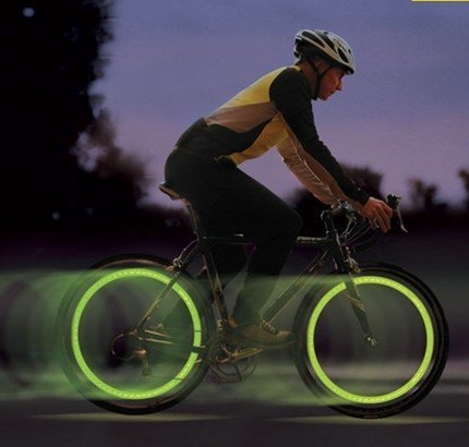 Quality Green Color LED Wheel Light for sale