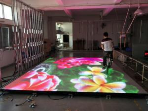 China Indoor Led Video Wall Rental P4.81 HD Full Color Led Dance Floor Display For Event on sale