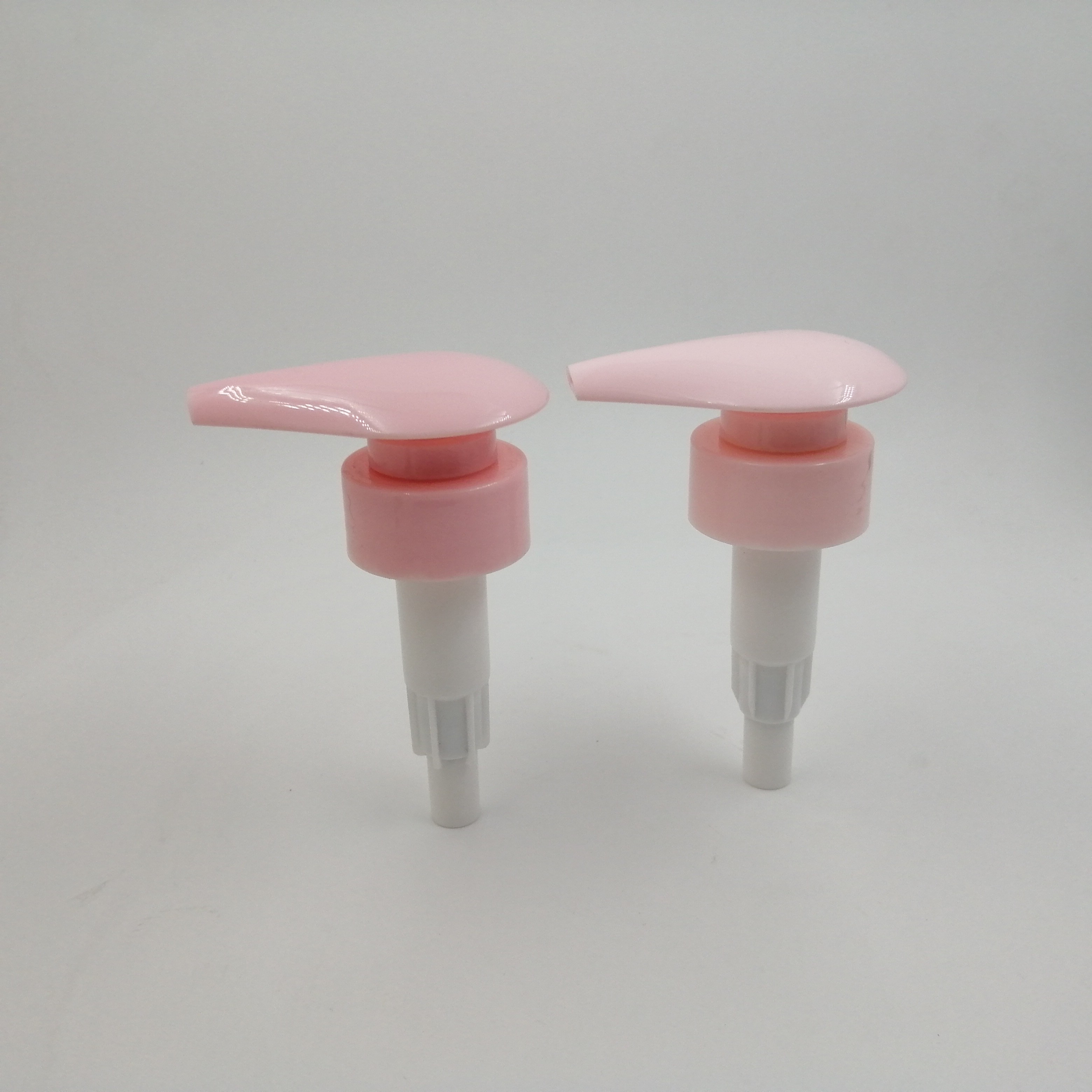 Quality Pink SGS Approval Lotion Bottle Pump , Sanitizer Dispenser Pump For Household for sale
