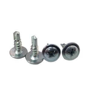 Quality Small Truss Head Self Drilling Screws M3.5-M4.8 Diameter Gray Phosphate for sale