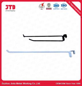 China Supermarket Shelving Accessories 300Mm Wire Hooks Powder Coat on sale
