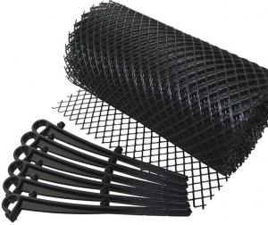Quality Hot sale black plastic gutter guard to aganist leaves blocking the gutter for sale