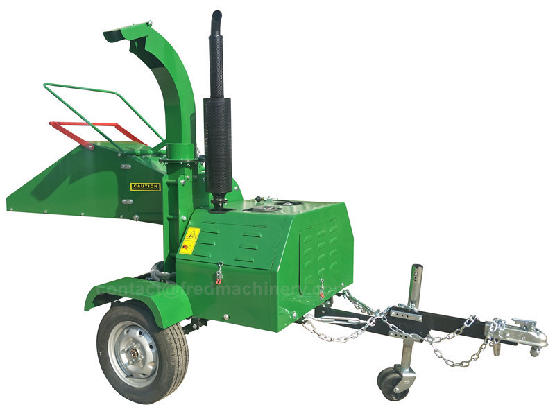 Buy 8 Inches Chipping Capacity Trailed Wood Chipper With Changchai Diesel Engine at wholesale prices