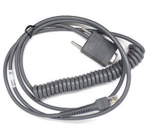 Quality For LS2208 Scanner 3M Rs232 Com Coiled Cable For Motorola Symbol LS2208 LS4208 DS6708 for sale