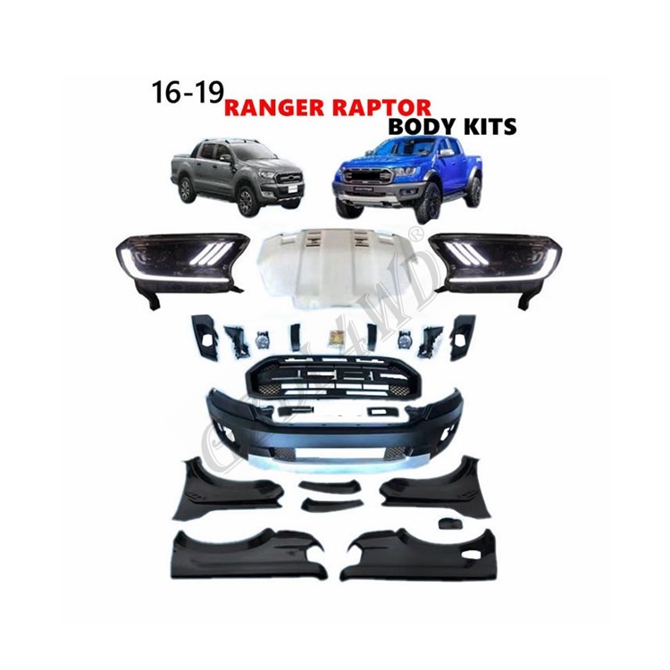 Quality 2015 2018 Ford Ranger T7 Wildtrak Raptor Body Kits Facelift Kits for sale