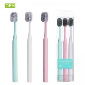 Quality Anti Scratch Eco Friendly Hotel Toiletries Customized Private Label Bamboo Toothbrush Bristles for sale