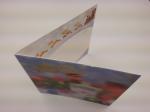 Lenticular Printing Services offset printing 3D greeting card in 0.38mm PP
