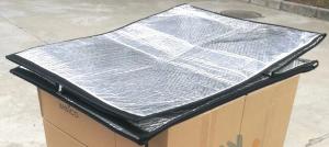 Quality 1mx1.2mx1.5m Insulated Pallet Cover Class A Flame Grade With Thermal Reflection for sale