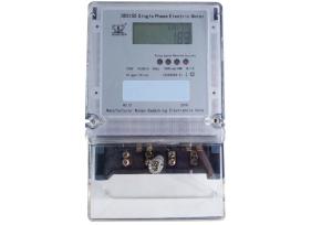 China Residential Electric Meter Double Circuit With CT , Anti Tamper Single Phase Energy Meter on sale