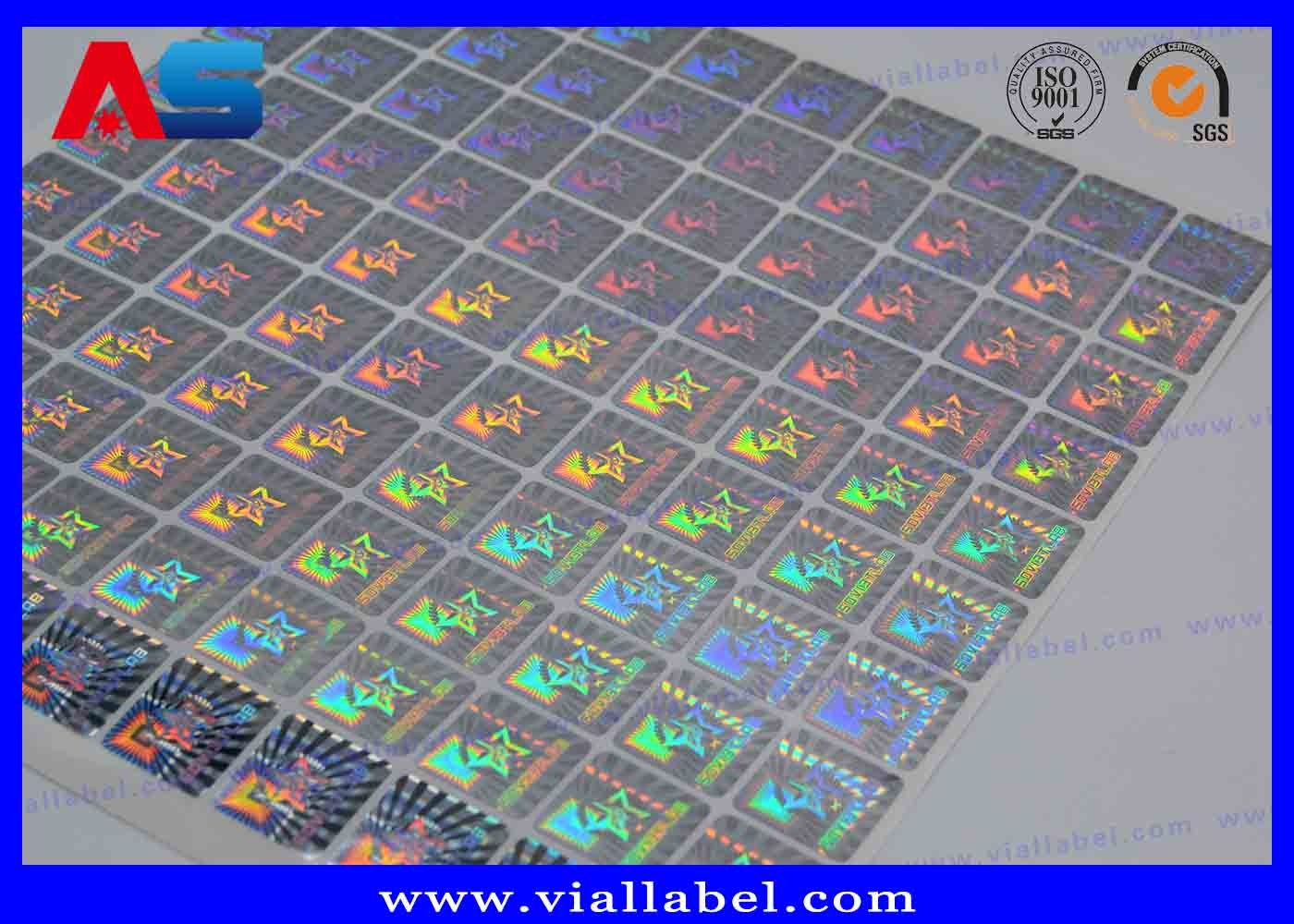 Buy Tamper Evident QR Code Serial Number 3D Holographic Stickers at wholesale prices