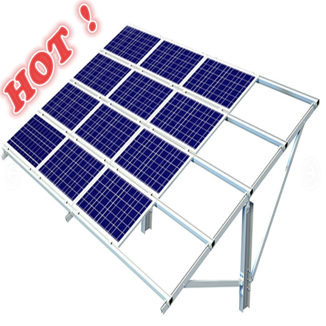 Quality Anodized Aluminum 20 Panels Solar Ground Mount for sale
