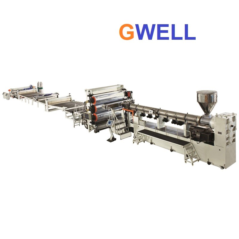 Quality Cellulose Acetate CA Peek Extruder Board Production Line 500kg H for sale