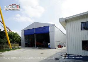 Quality Water Proof PVC Walls Aluminum Frame Warehouse Tent Industrial Storage Usage for sale