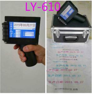 Quality Ly-610 Handheld Large Character Inkjet Printer/oil based printer for sale