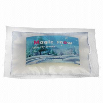 Buy Christmas Decoration Instant Magic Snow, Does Not Melt, Look and Feel Like Real Snow at wholesale prices