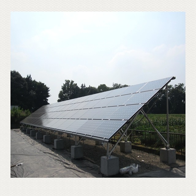 Quality Home PV 3kw Ground Mount Solar Racking Systems Light Weighted Design Panels Structure for sale