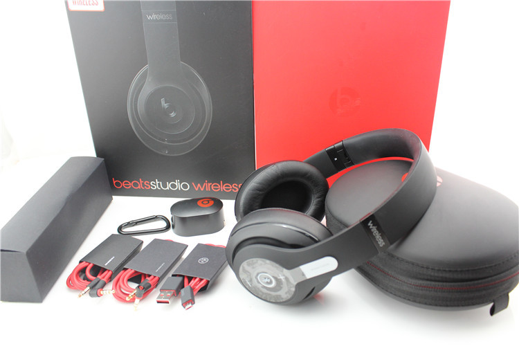 Custom Beats By Dr. Dre Studio 2.0 WIRELESS Bluetooth Over Ear Headphones  Matte Black  made in china grgheadsets-com.ecer.com