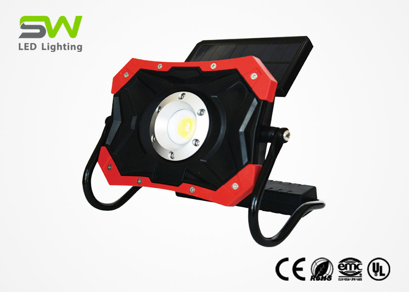 Buy cheap Outdoor LED Solar Work Light , Red DC Charging Solar Rechargeable Light from wholesalers