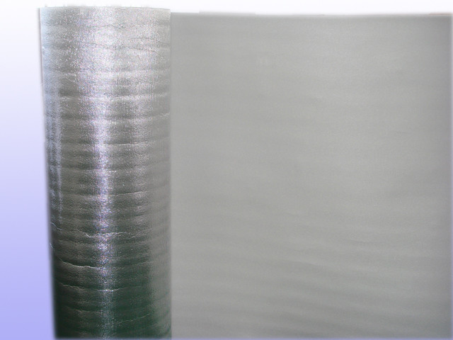 Quality Single Side Metalised Foil With PE Foam Heat Insulaiton 3mm Thickness for sale