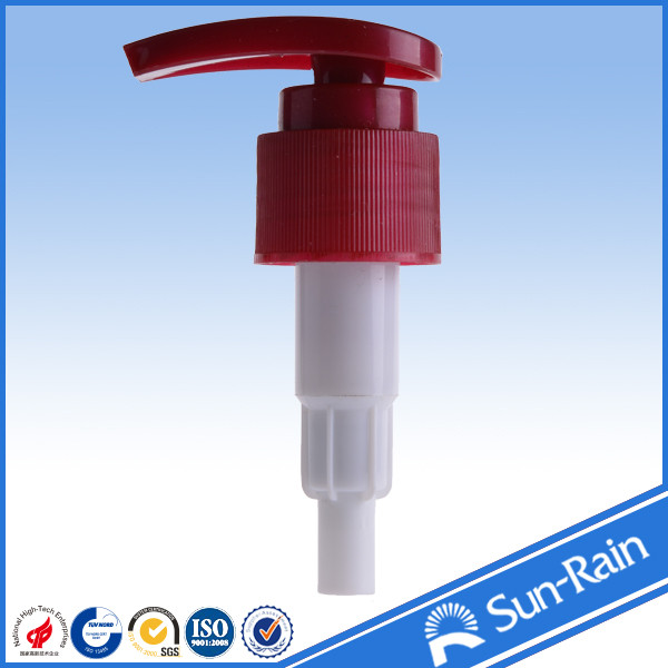 Quality 24/410 plastic lotion pump for liquid soap and shampoo bottles in multicolor for sale